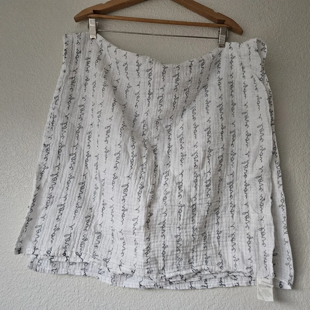 cloud island muslin swaddle